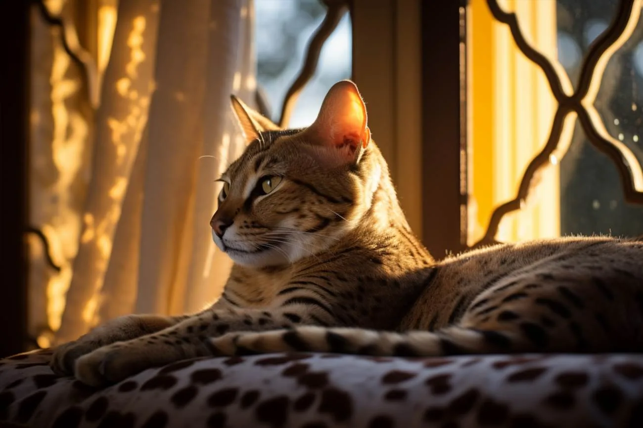 Savanová kočka: exotický společník s divokými rysy
