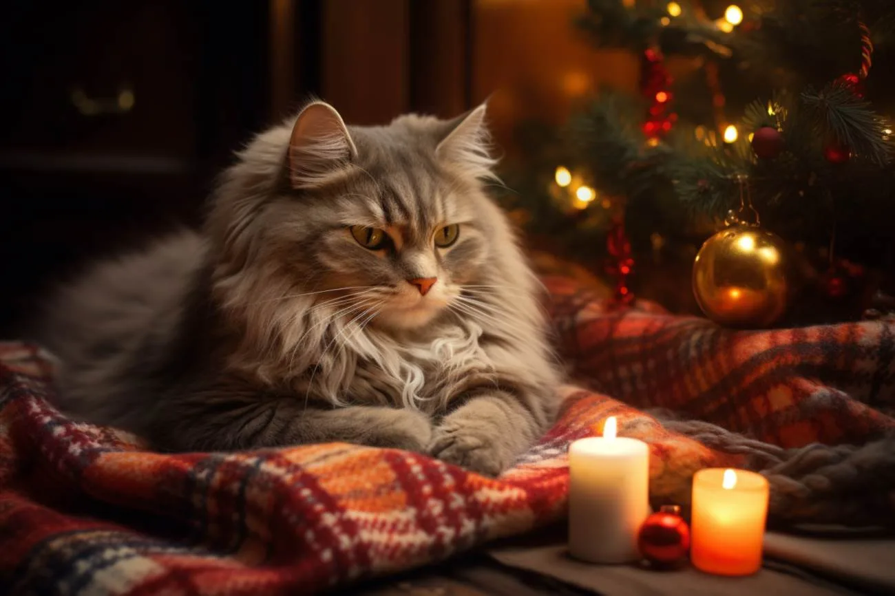 Vánoce pro kočku